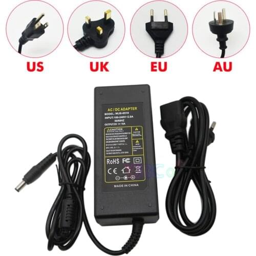 Wholesale Led Power Adapter DC 5V 10A LED Power Supply AC100-240V input led power driver plug For led strip lamps tape lighting