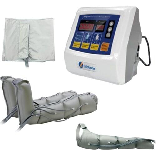 PortableAir compression foot massager Pressotherapy lymphatic drainage slimming air pressure therapy machine