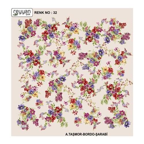 REYYAN SILK OYALIK WRITING (NEW QUALITY)-15326 - RENK-32