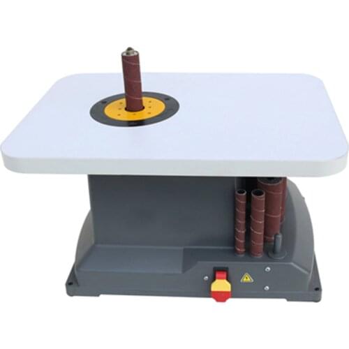 Surface sanding machine shaft sand woodworking machinery special-shaped polishing sanding machine wood arc sand column machine
