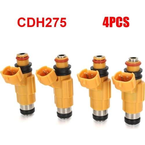 New 4PCS Fuel Injectors CDH275 For Yamaha Outboards 150HP F200 F225 LF225 LF200 For Mitsubishi Galant MD319792 High Quality