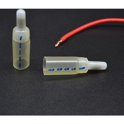 Waterproof electrical wire splice Shrink End Connector With Color Line 10pcs