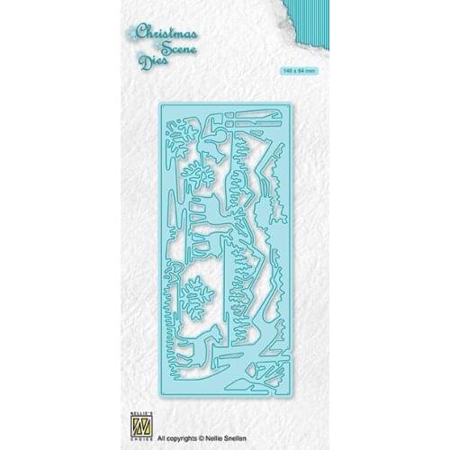 AliliArts Metal Cutting Dies Forest With Deer diy Scrapbooking Photo Album Decorative Embossing PaperCard Crafts Die 2020