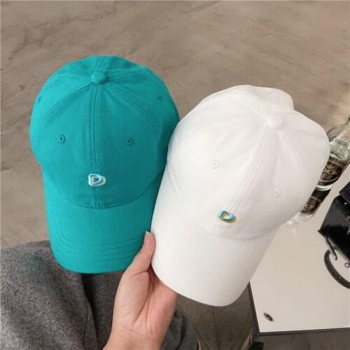 Baseball Cap for Women Men Summer Casual Visor Hats Snapback Cap Letters D Embroidered Outdoor Sports Hat Unisex hip-hop cap