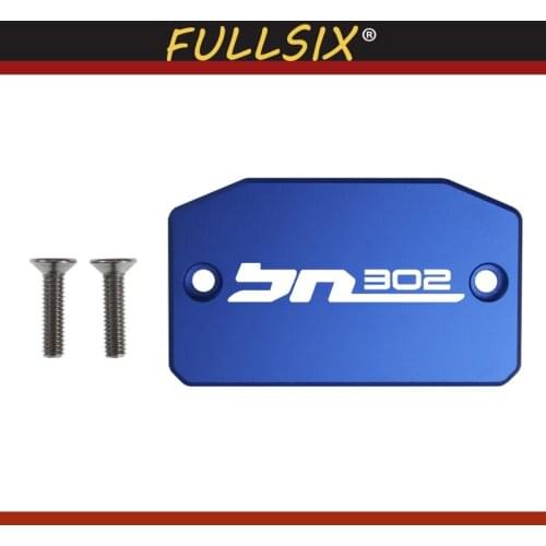 CNC aluminum alloy Motorcycle Brake Fluid Fuel Reservoir Tank Cover Cap FOR BENELLI BN302 BN 302 2018