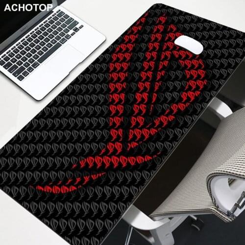 Color Apple Logo 900*400 Large Mouse Pad Office Desk Mats Unti Slip PC Gaming Accessories XXL Mouse Pad Laptop Keyboard Mat
