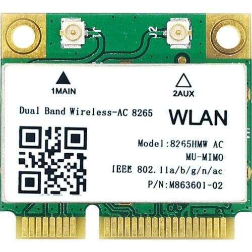 For 8260 HMW 8260 8260 8260 AC 8265 AC Mini PCIe WiFi Network Card