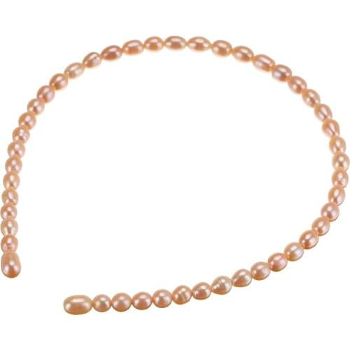 Elegant Freshwater Pearls Hairbands Sweet Headband Women Hair Hoops Ornament Lady Fashion Hair Accessories ободок для волос