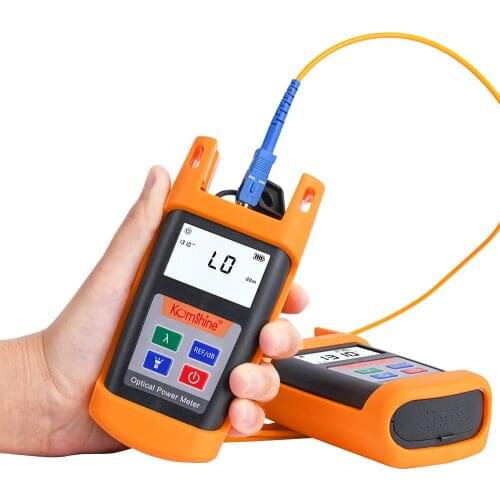FTTH Fiber Optical Test Tool Fiber Optic Power Meter KPM-25M OPM -70~+10dBm, Fiber Light Source KLS-25M SM 1310/1550nm