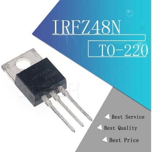 10PCS IRFZ48N TO220 IRFZ48NPBF TO-220 IRFZ48 new and original IC