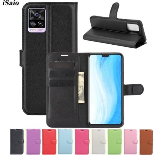 For Vivo S7 5G Wallet Case Flip Leather Cover vivoS7 5G Mobile Phone Case Flip Cover Kickstand with Card Holders Capa Coque
