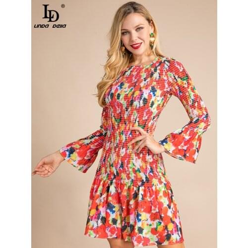 Модные обтягивающие платья LD LINDA DELLA China At AliExpress