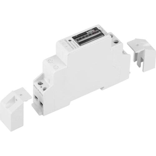 220V 5(30)A Digital LCD Single Phase 1P DIN-Rail Electric Energy Meter Electronic Kwh Meter For Home Use