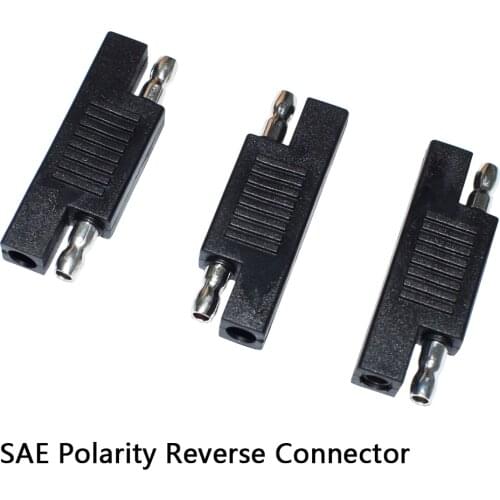QianZiQiu SAE Polarity Reverse Adapter Connectors For Quick Disconnect Extension Cable Solar Panel Battery Power Charger