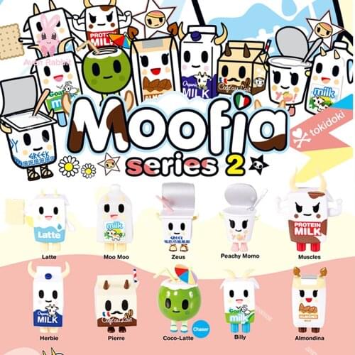 Blind Box Toys tokidoki Bag Milk Family 2 Series Blind Box Guess Bag Blind Bag Toys Anime Figures Caja Ciega Cute Model Doll
