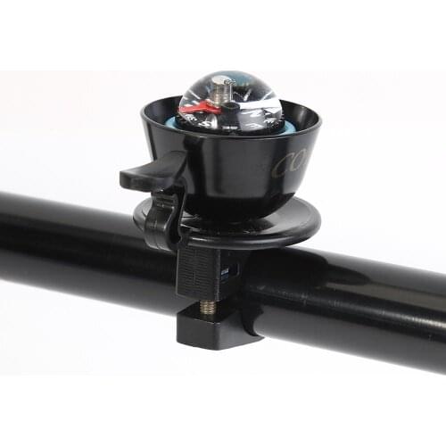 2 in 1 Mountain Bike Bicycle Bell With Compass Sport Cycling Handlebar Bicycle Horn Aluminum Alloy Waterproof Ring Bell