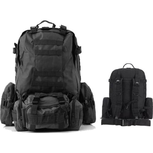 Large Capacity Tactical Bag Camoufalge 3D Combination Military Backpack Molle Backpack Hiking Backpacks Travel Shoulder Bag