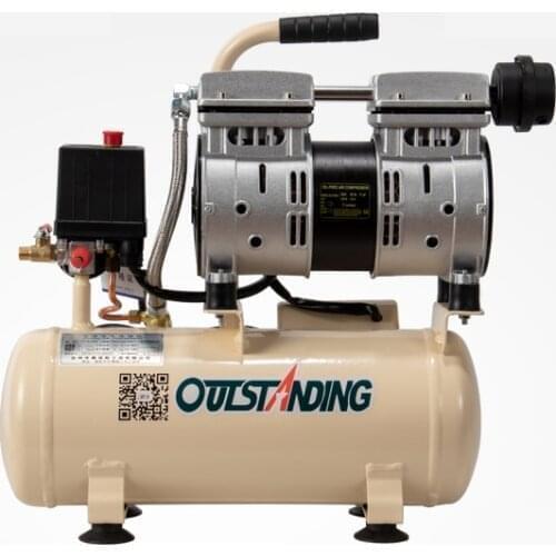 Air Compressor Quiet Oil Free 550W 1380r/min 8L For Autoclave Bubble Remove Machine And OCA Vacuum Laminating Machine