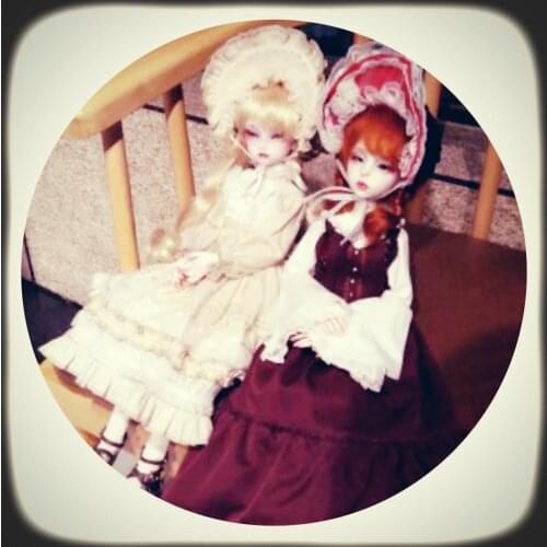 [wamami] Fantasy Lolita Dress Outfit For 1/6 1/4 MSD 1/3 SD DZ BJD Doll Dollfie