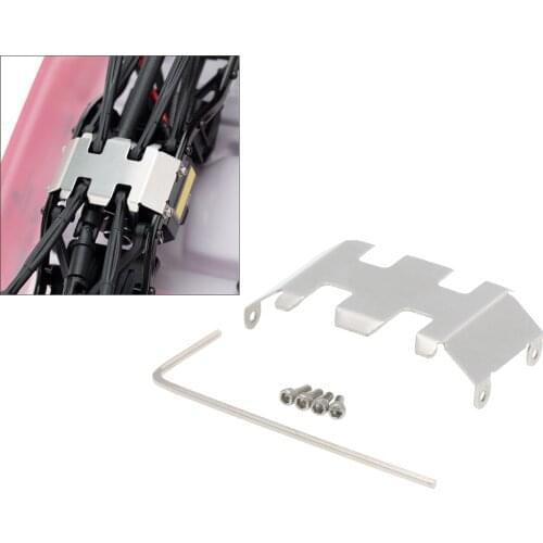 Alloy Center Skid Plate Protection Plate Chassis Guard fits for SCX24 AXI00002 SCX24 AXI00001