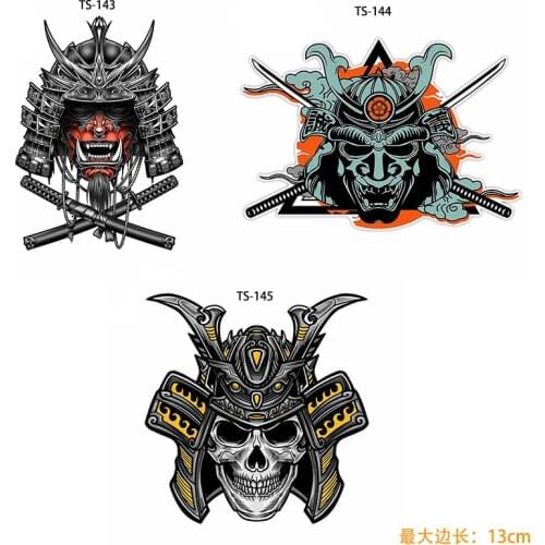 13cm For Samurai Monster Car Stickers Car Accessories Decal Diesel Sticker Waterproof For JDM VAN RV Decoration