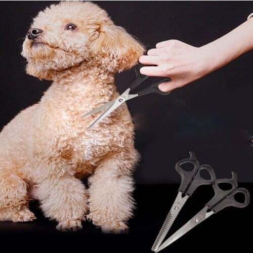 3Pcs Pet Grooming Scissors Dog Cat Cutting Comb Professional Sharp BeautyHairdressing Tool Hair Trimming scissors Hair Style