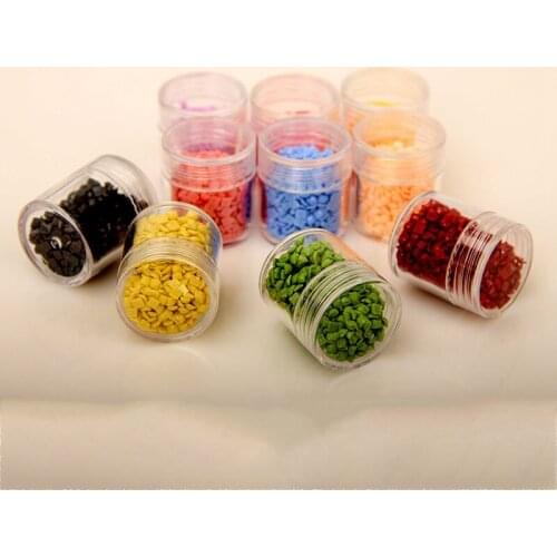 60Bottles Square and round bottle Diamond Painting Accessories Container Bottles Diamond Painting Tools Crystal Bead Storage jar