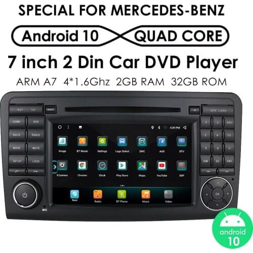Android Car Radio Multimedia GPS For Mercedes Benz ML GL W164 X164 ML350 ML500 GL320 ML280 GL350 GL450 Auto Car Stereo Audio RDS