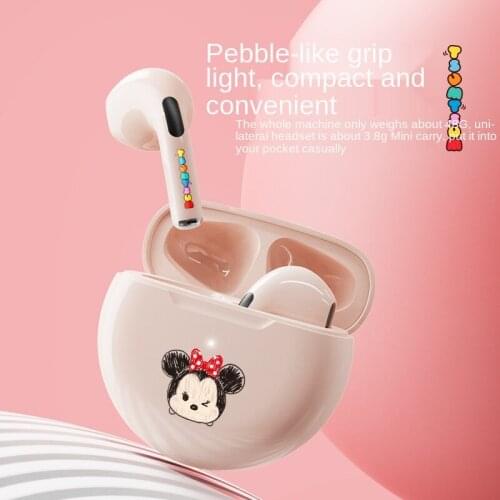 True wireless bluetooth TWS headset compact and portable semi-in-ear sports universal unisex gift