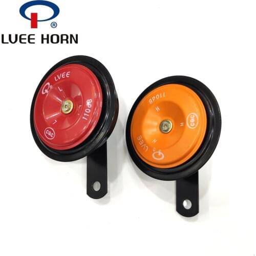 Lvee Motorcycle Big Horn High Low Double Auto Car Horn 12v 110db Electric Vehicle Scooter Air Horns Motorbike Horn
