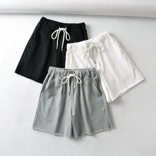 BRADELY MICHELLE 2021 Summer NEW Arrival Women Solid Color Sexy Causal Loose Shorts Fashion For Ladies Club Daily Life