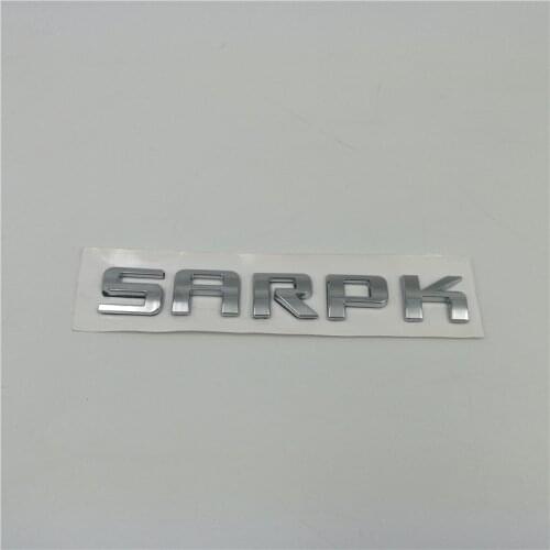 For Chevrolet Spark Rear Boot Trunk Badge Logo Sticker Emblem Nameplate