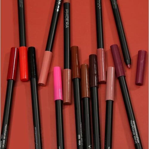 13Colors Matte Lipstick Lip Liner Pencil Pen Waterproof Lips Makeup Stereo 100% Matte Lip Liner Makeup Cosmetic TSLM1