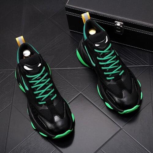 British style mens boots colorful platform ankle boot spring autumn young teenage streetwear shoes casual botas masculinas male