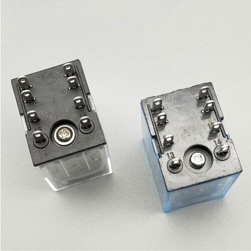 MY2P HH52P MY2NJ Relay Coil General DPDT Micro Mini Electromagnetic Relay Switch with LED AC 110V 220V DC 12V 24V 36V 380V