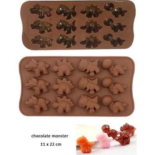 DIY New Silicone Chocolate Mold Chocolate baking Tools 3D Chocolate Molds Christmas Chocolate Candy Mold