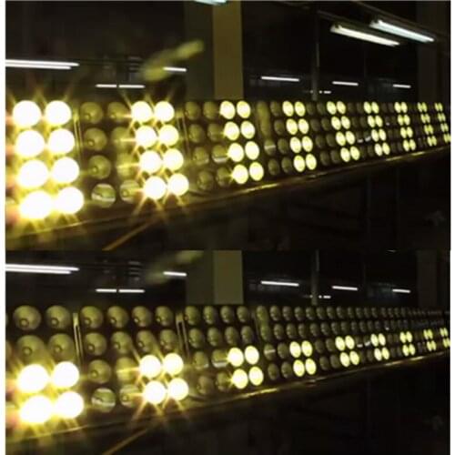 DunFly DuanFei Light 2 pieces 4x4 led blinder wash beam 16x30W Warm White LED Matrix washer