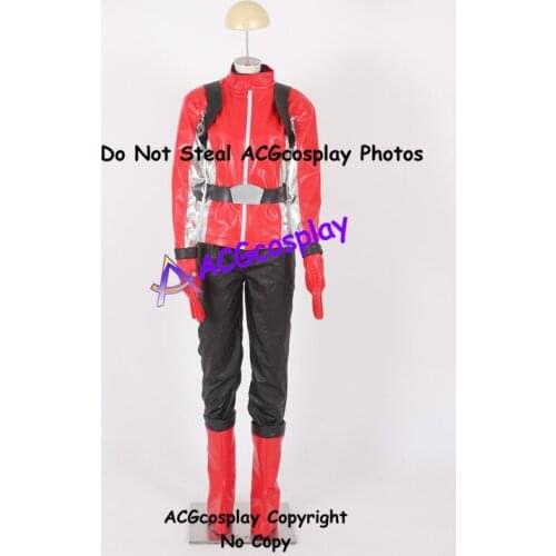 Tokumei Sentai Go Buster Sakurada Hiromu Red Buster Cosplay Costume acgcosplay costume include boots covers