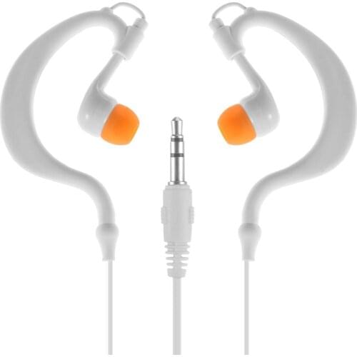 IPX8 Waterproof MP3 Headphone Ear-clip Type 3.5mm Swimming Diving Earphone Headset Music Player for all 3.5mm interface MP3 MP4