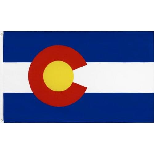 Yehoy 90x150cm U.S. state colorado Flag