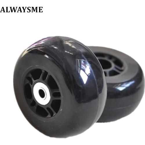 AALWAYSME 1PCS 10CM Child Kids Scooter Flash Rear Wheel