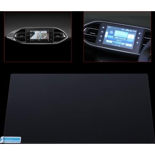 Car Navigation Tempered GlassTempered Glass/ Stalinite 9.7 inch Screen Protector For Peugeot 308 408 508 208