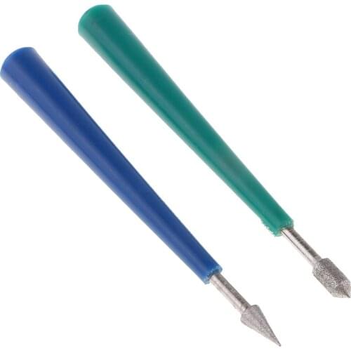 4pcs Anti-slip Grip Jewelry Watch Stone Polish Bead Reamer Set Tool