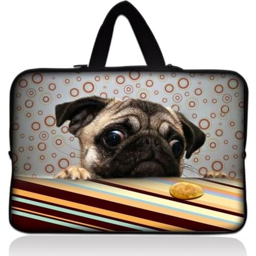 Pug Laptop Sleeve Bag Case For Xiaomi Macbook Pro 13 Case Air 11 12 11.6 Retina 2018 New 15 Touch Bar Women Men Cover