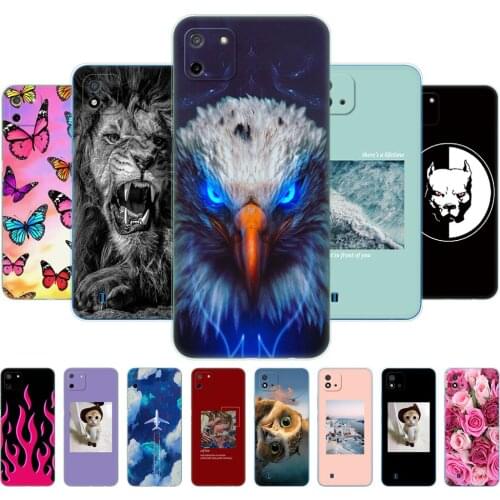 For Realme C11 2021 2020 Case TPU Silicon Back Cover Phone bag For OPPO RealmeC11 C 11 Soft Cases RMX3231 RMX2185 bumper 6.5inch