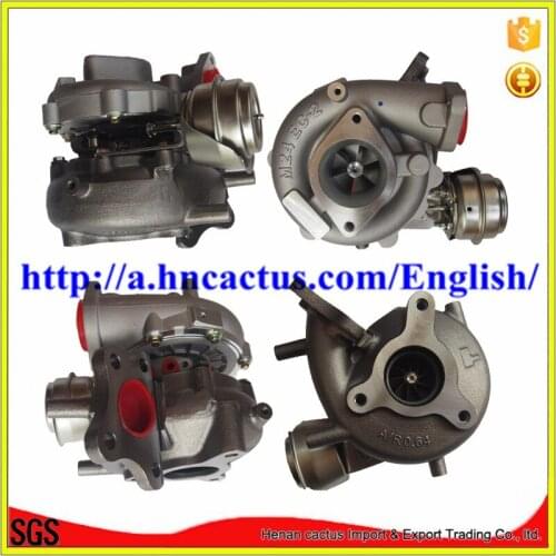 D40 Engine parts 2.5 dCi GT2056V GTA2056V 14411-EC70C Turbocharger