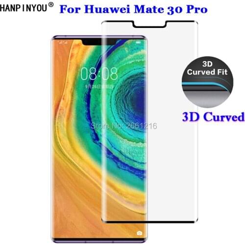 For Huawei Mate 30 Pro 30pro 6.53" 3D Full Coverage Curved Tempered Glass 9H Premium Screen Protector Film