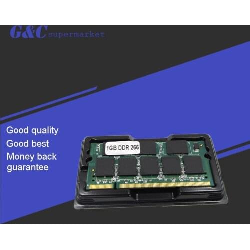 1GB DDR Memory RAM PC2100 SODIMM 200-pin 266Mhz 200PIN For Laptop Notebook Memory RAM Hight Quality