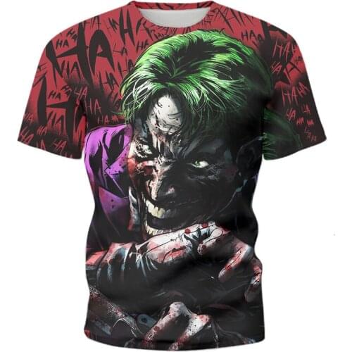 3D printing mens womens round neck casual summer new style 2021 street home T-shirt mens and womens childrens parent-child