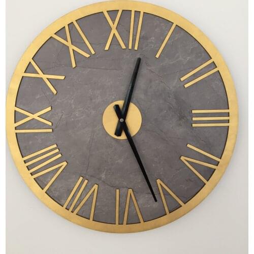 Goodtime Roman Numeral Decorative Wall Clock 48 cm MDF Wooden Home Needles Design Free Shipping